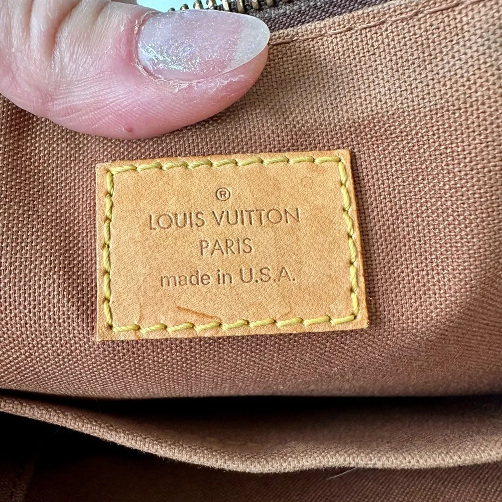 100% authentic Louis Vuitton LV Popincourt Haut monogram vintage bag purse - Picture 5 of 14